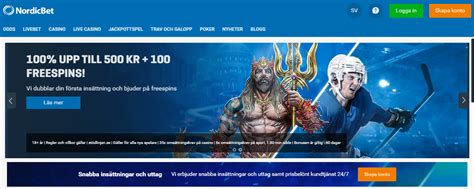 nordicbet välkomstbonus